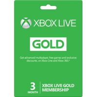 Xbox Live Gold (3 месяца)